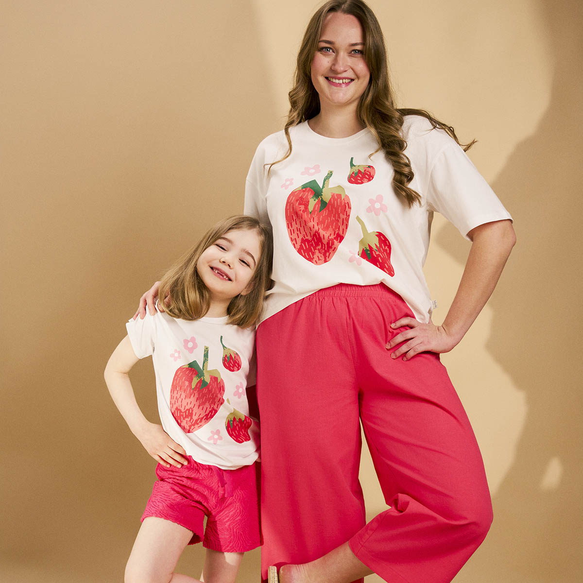 Lily-t-paita Fragola, valkoinen