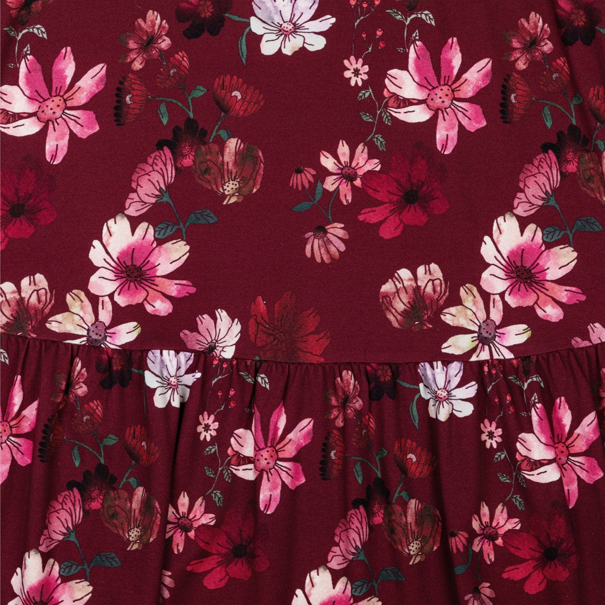 Laura-mekko, Talvipuutarha, tummanpunainen