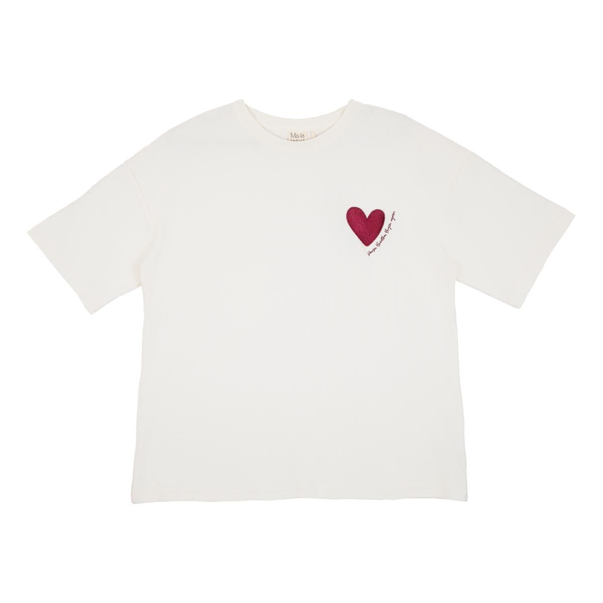 Serena-t-paita, Arvokas, luonnonvalkoinen