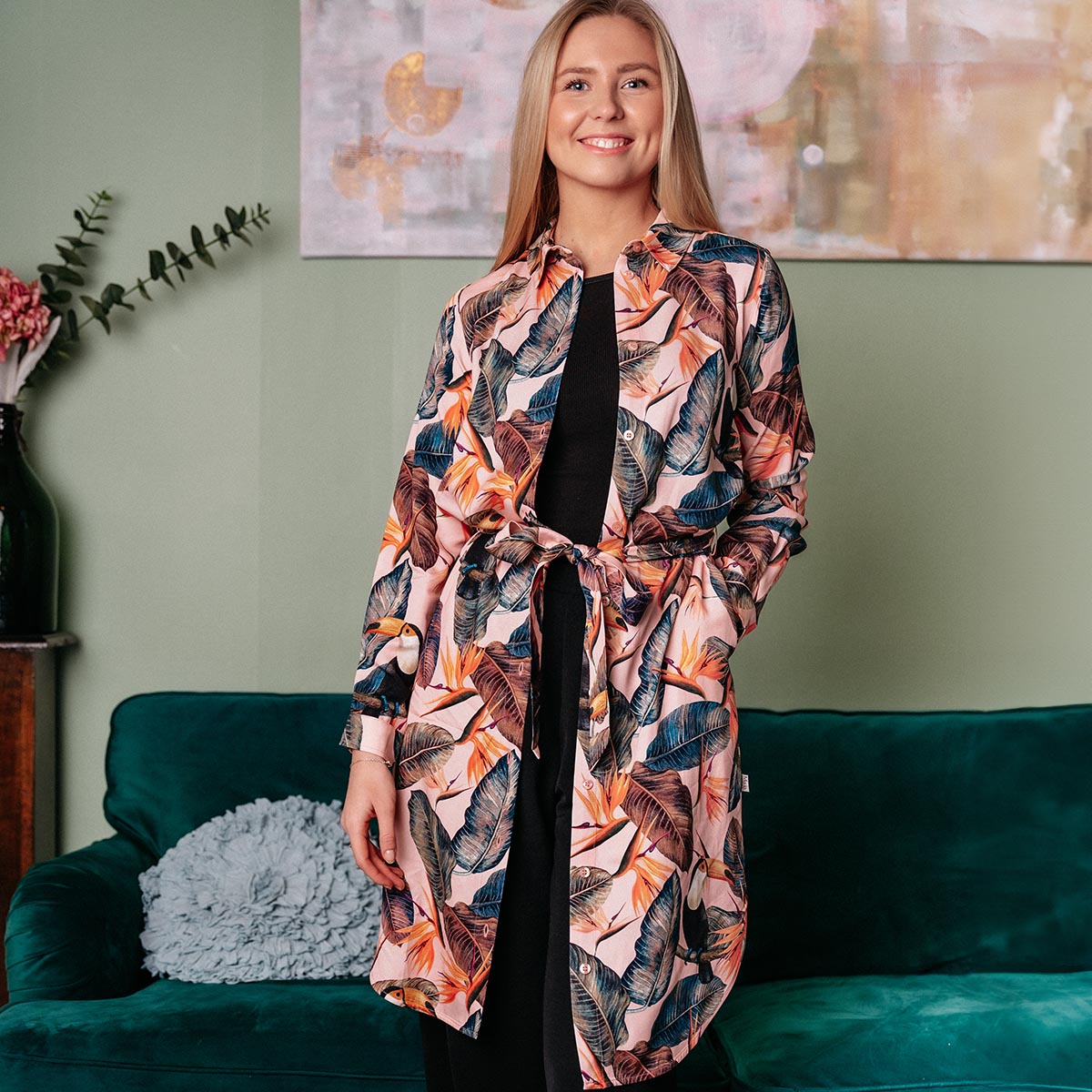 Liisi-mekko Paraiso, roosa