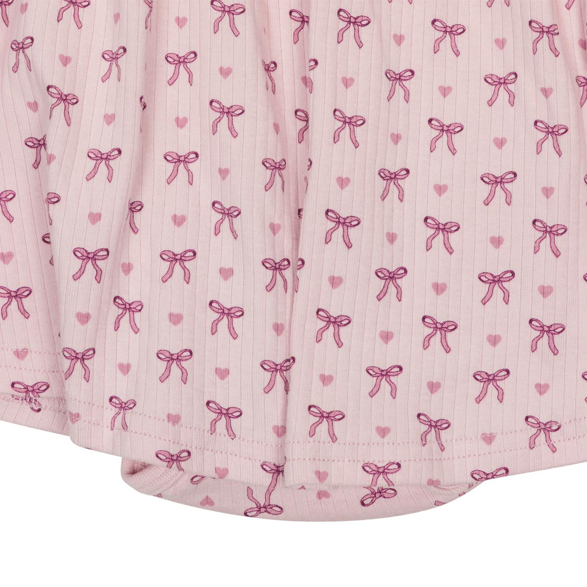 Bowsome-bodymekko vauvalle, roosa