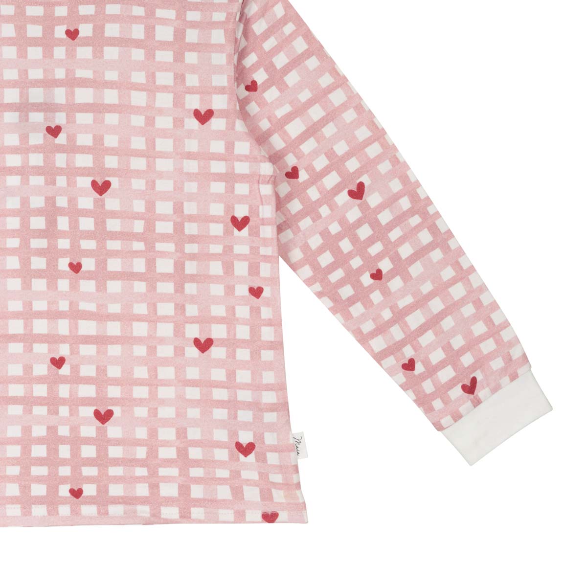 Herttaruutu-pyjama, vaaleanpunainen