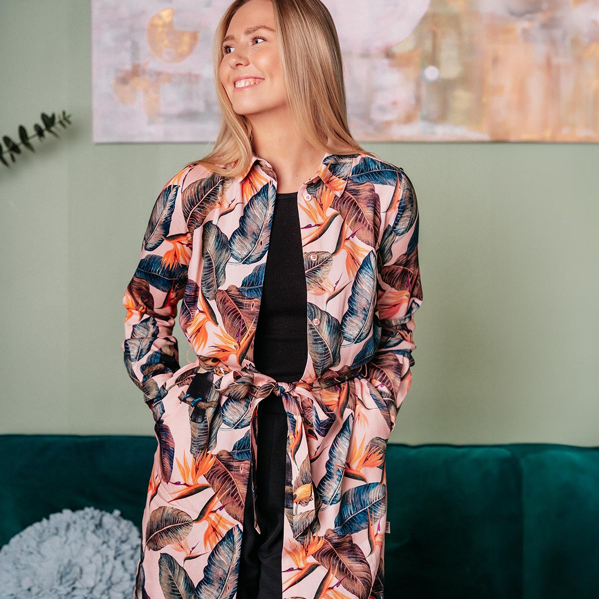Liisi-mekko Paraiso, roosa